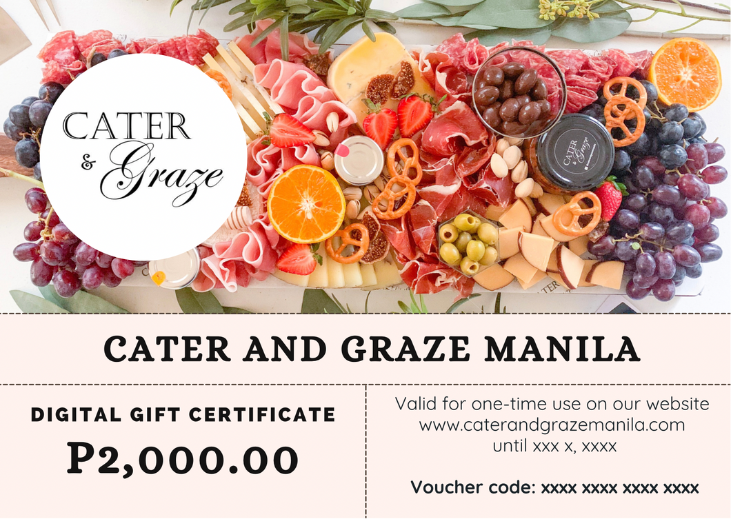 Digital Gift Certificate